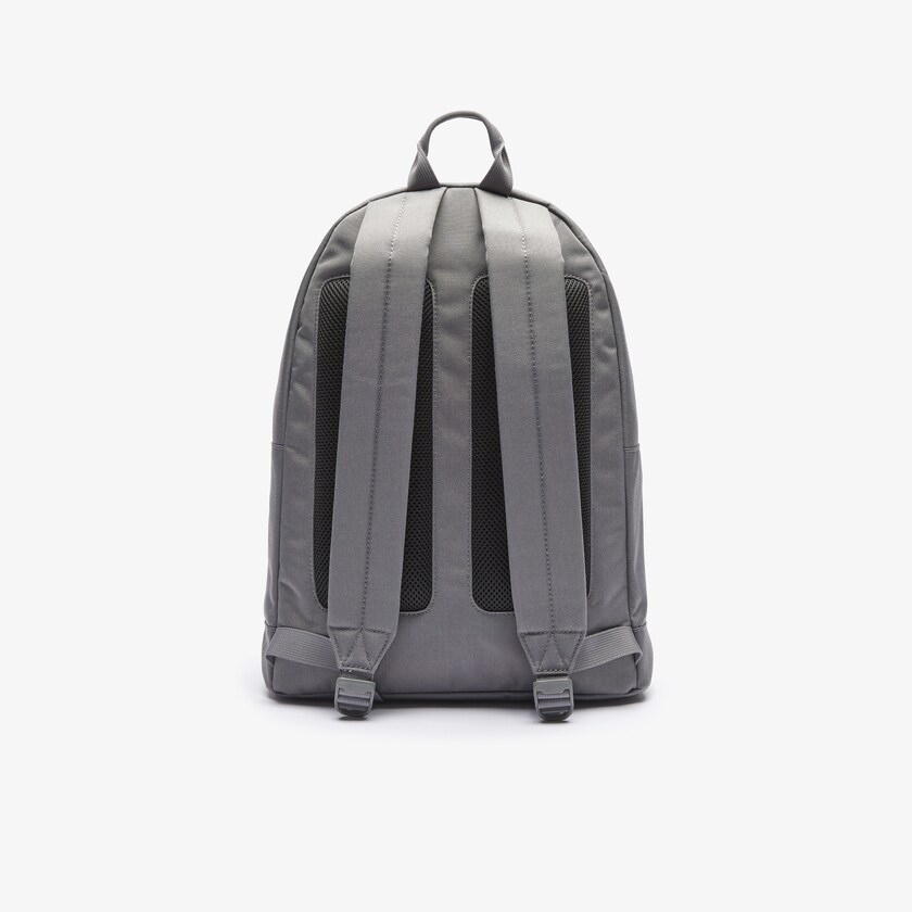 Men's Lacoste Grey Backpacks Neocroc Branded Canvas SU5-21952G5