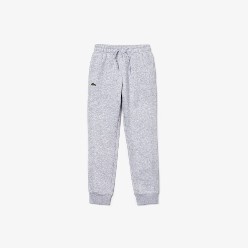 Kids' Lacoste Grey Sweatpants SPORT Fleece FR1-59805Y2
