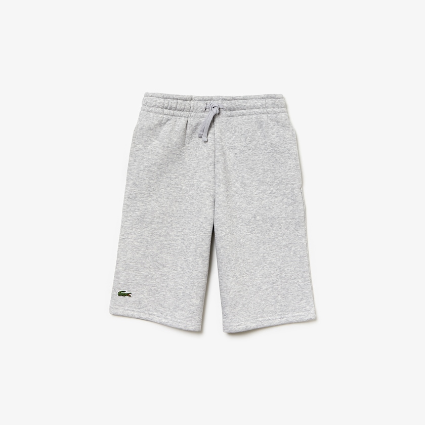 Kids' Lacoste Grey Shorts SPORT Tennis Cotton Fleece MQ9-59245D6