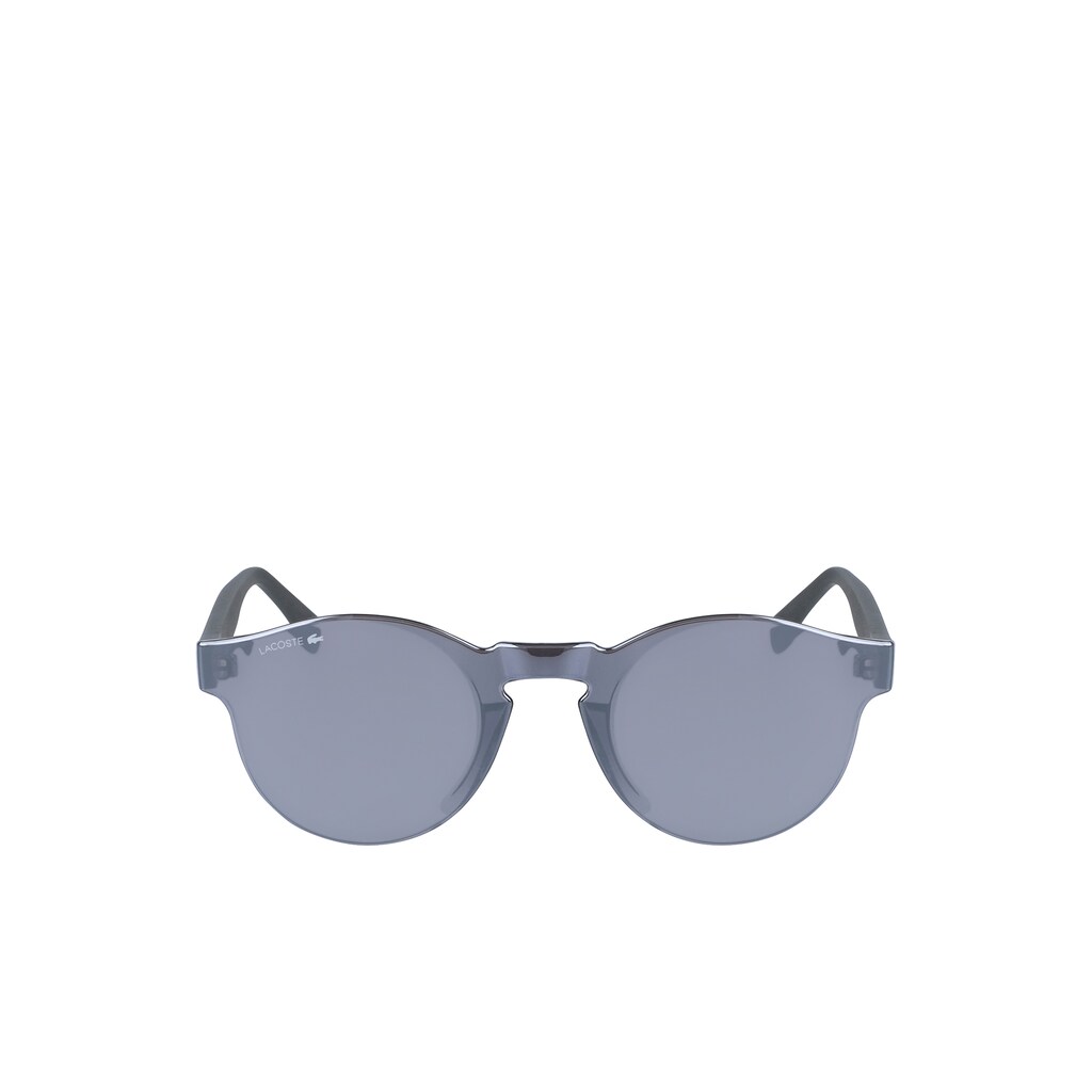 Women's Lacoste Grey Sunglasses Shield L.12.12 One Lens ZS5-36663T9