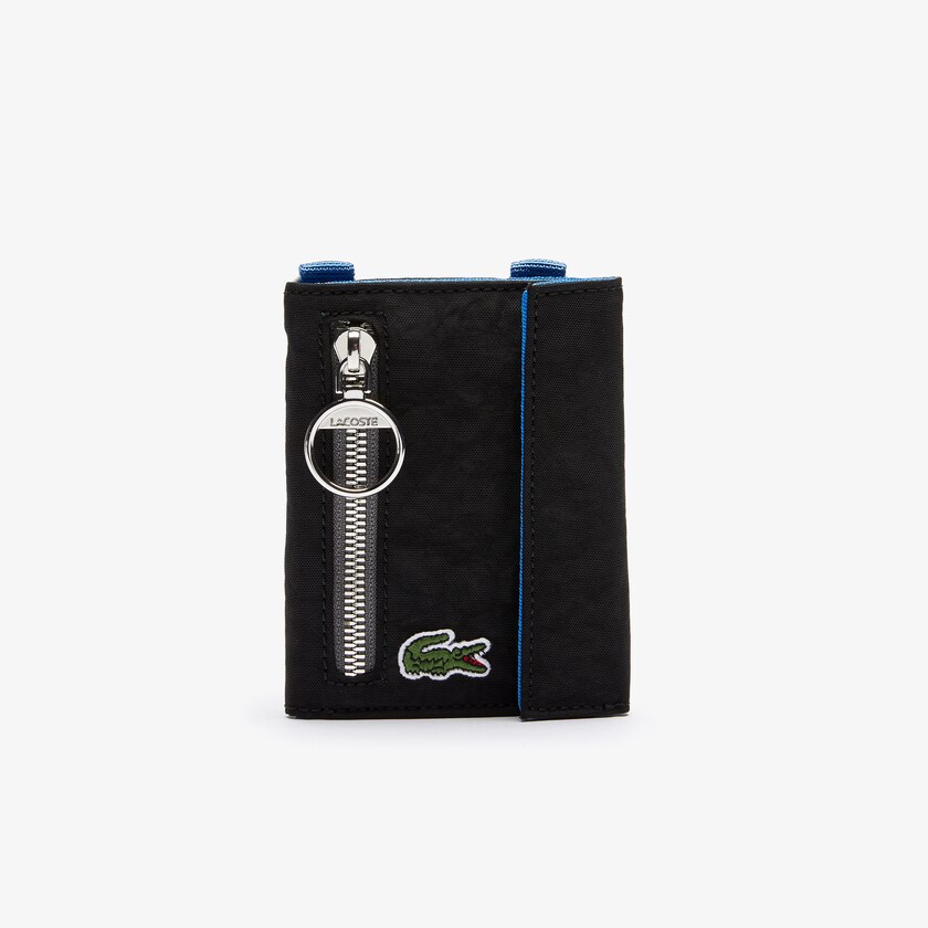 Men's Lacoste Grey / Blue Wallets LCST Colorblocked Mini Necklace OK3-47554R4