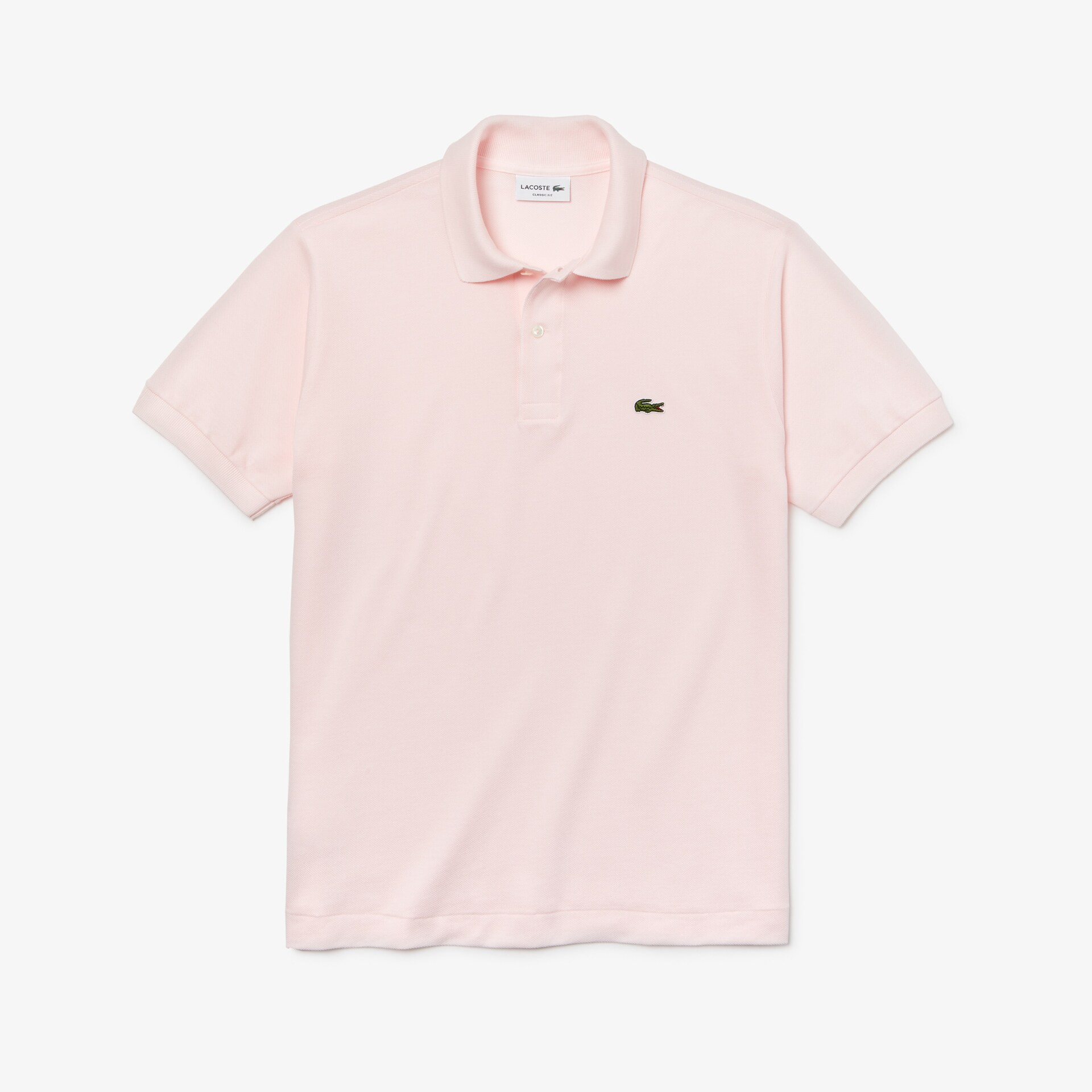 Men's Lacoste Light Pink Shirts Classic Fit L.12.12 Polo KD9-09490Z1