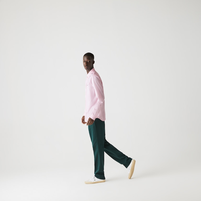 Men's Lacoste Light Pink Shirts Regular Fit Premium Cotton AY1-59685G0