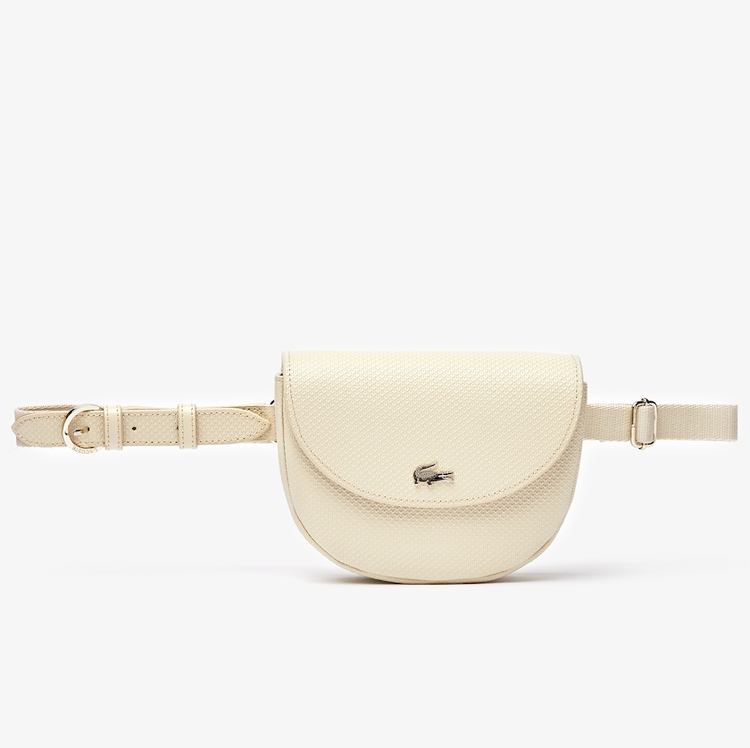 Women's Lacoste Light Yellow Bags Chantaco Leather Belt Bag KI4-96559I0