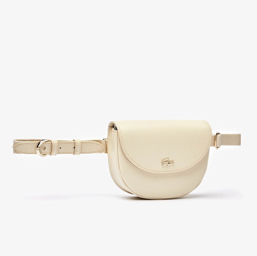 Women's Lacoste Light Yellow Bags Chantaco Leather Belt Bag KI4-96559I0