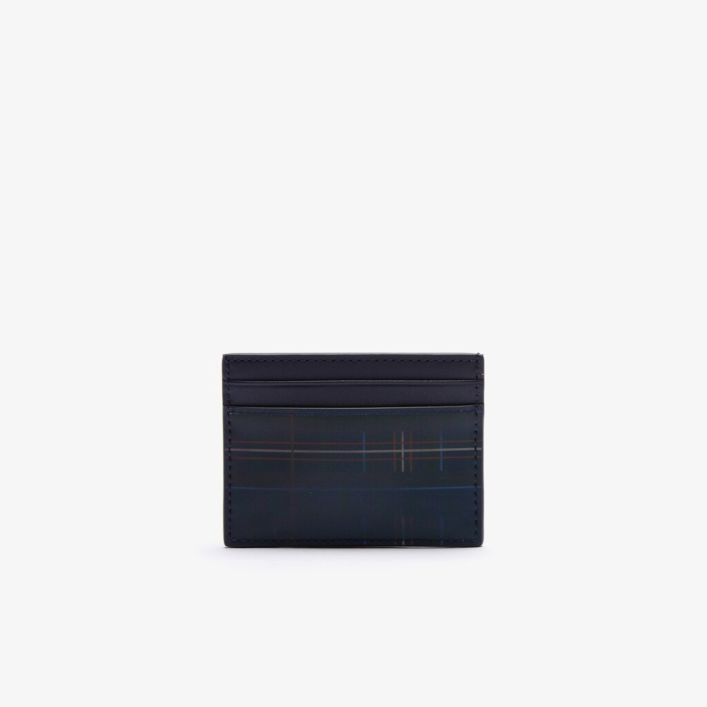 Men's Lacoste Navy Blue Accessories Fitzgerald Leather Card Holder SG4-28052C0