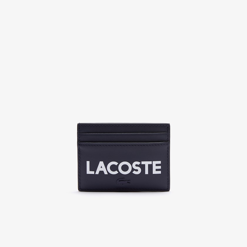 Men's Lacoste Navy Blue Accessories Fitzgerald Leather Card Holder SG4-28052C0