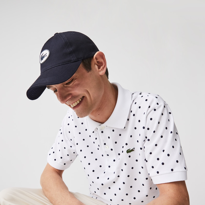 Men's Lacoste Navy Blue Caps Heritage Cotton WL2-23802X6