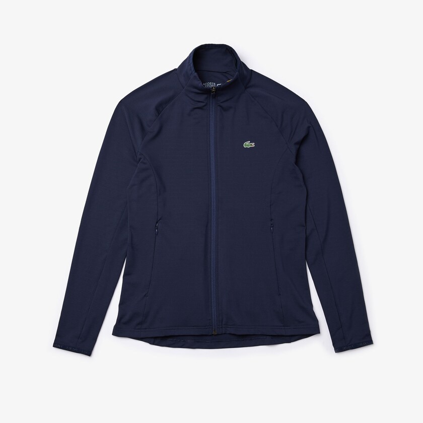 Men's Lacoste Navy Blue Jackets SPORT Breathable Ergonomic Zip Golf KK3-37813R4