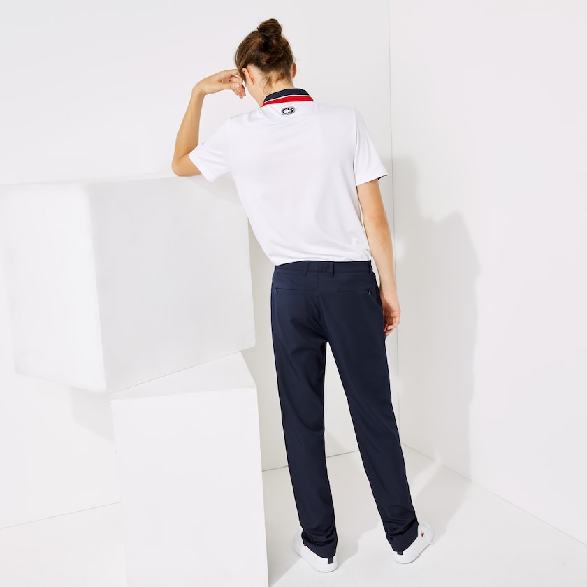 Men's Lacoste Navy Blue Pants SPORT Breathable Stretch Golf YQ2-52785I9