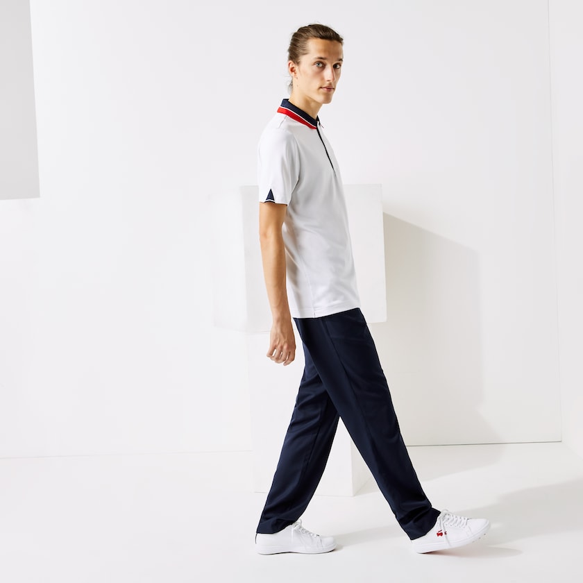Men's Lacoste Navy Blue Pants SPORT Breathable Stretch Golf YQ2-52785I9