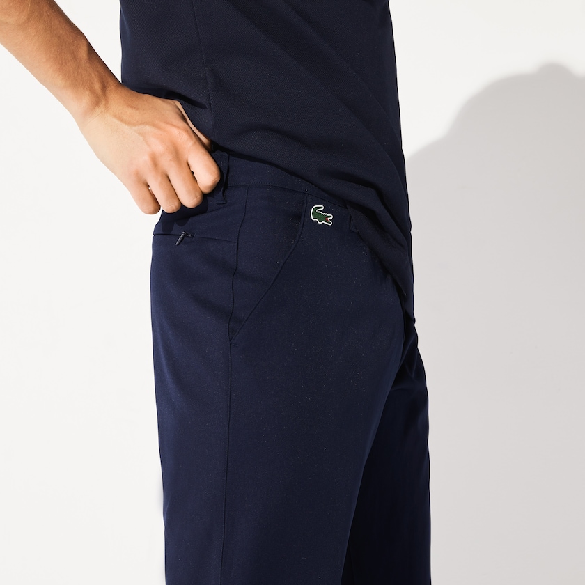 Men's Lacoste Navy Blue Pants SPORT Breathable Stretch Golf YQ2-52785I9
