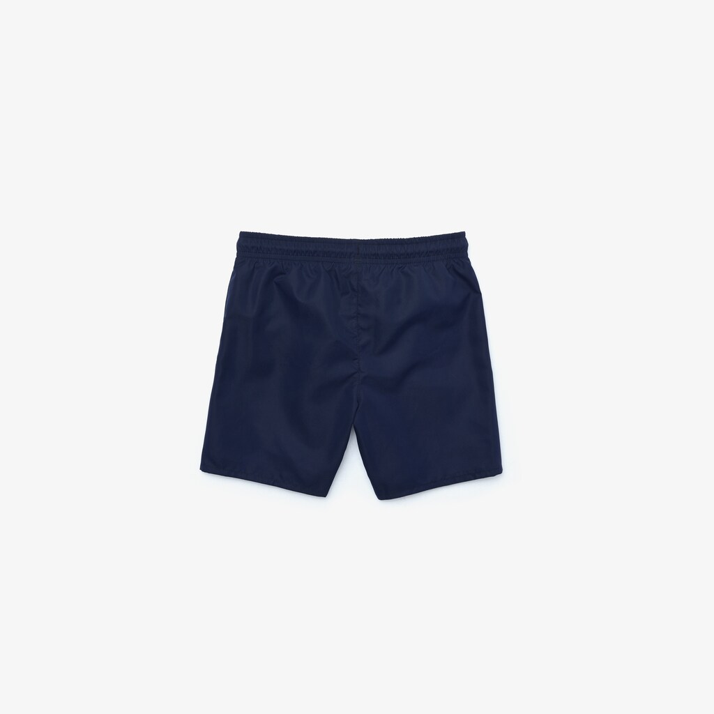 Kids' Lacoste Navy Blue / Black Shorts Classic Swim Trunks WR5-75617N4