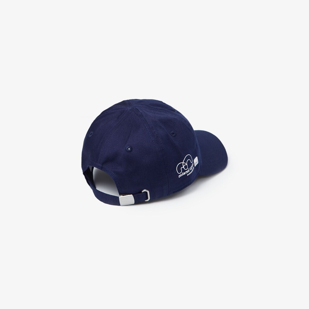 Men's Lacoste Navy Blue / White Caps SPORT Miami Open Print Cotton ID0-59795V3