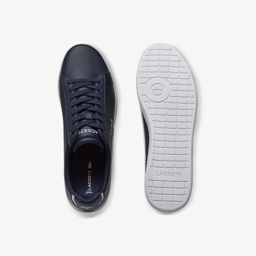 Men's Lacoste Navy Sneakers Carnaby Evo Leather HV3-85338Q5