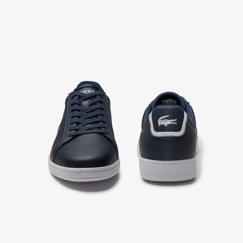 Men's Lacoste Navy Sneakers Carnaby Evo Leather HV3-85338Q5