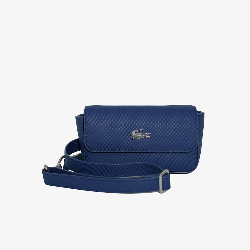 Women's Lacoste Navy Bags Daily Classic Coated Canvas Fanny Pack OJ4-38563W5