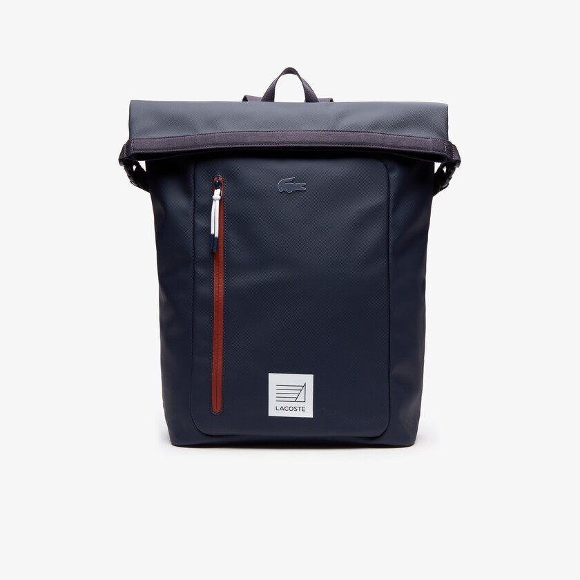 Men's Lacoste Navy Backpacks L.12.12 Concept YI7-18101C7