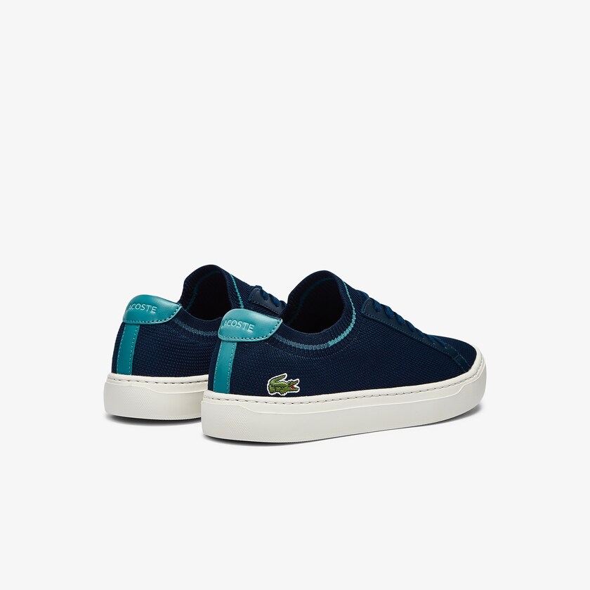 Men's Lacoste Navy Sneakers La Piquée Textile Knit HD6-97499G6