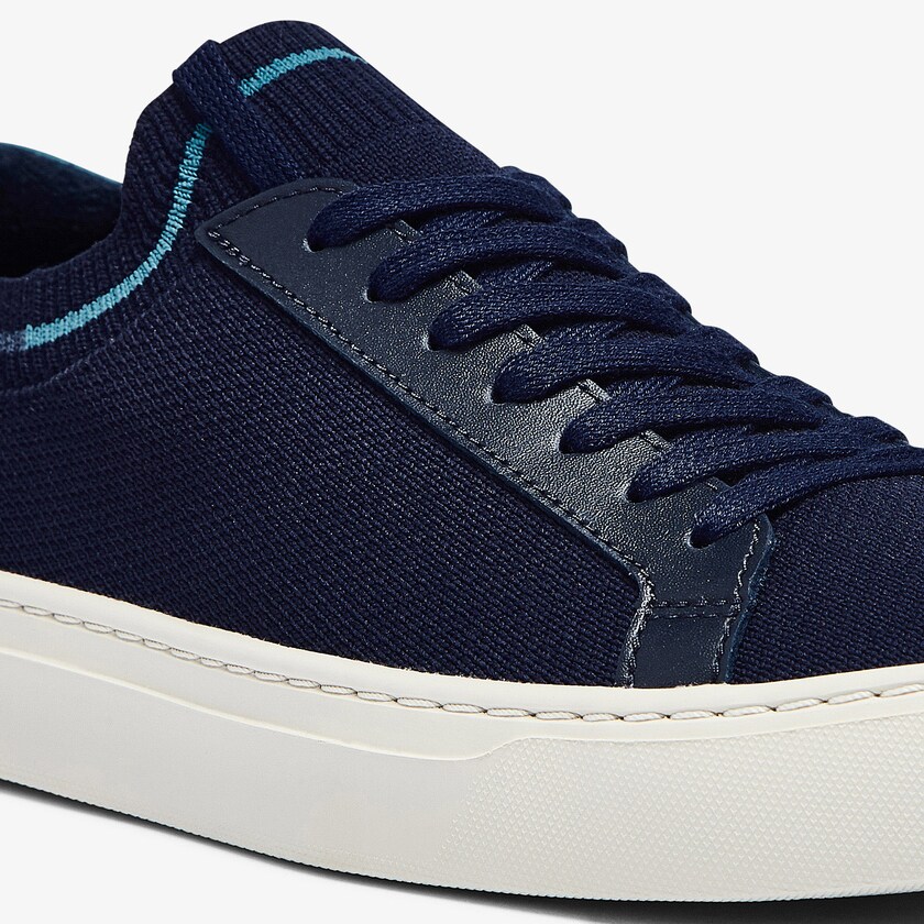 Men's Lacoste Navy Sneakers La Piquée Textile Knit HD6-97499G6