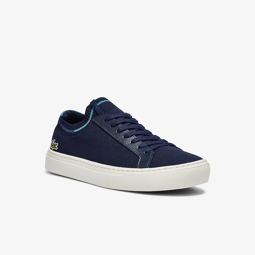 Men's Lacoste Navy Sneakers La Piquée Textile Knit HD6-97499G6