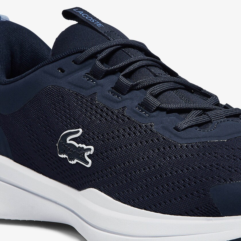 Men's Lacoste Navy Sneakers Run Spin Textile QK5-86808O7