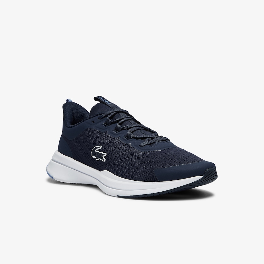 Men's Lacoste Navy Sneakers Run Spin Textile QK5-86808O7