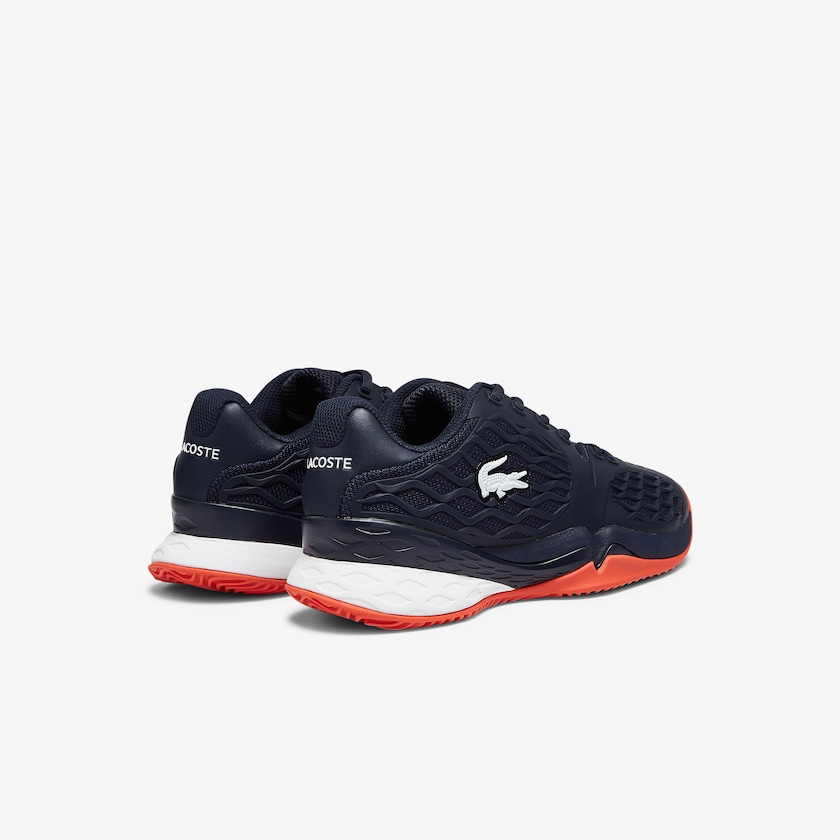 Kids' Lacoste Navy / Red Sneakers LC Scale Roland Garros Textile WH7-06500C1