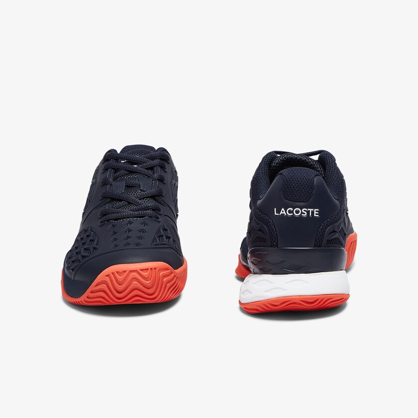 Kids' Lacoste Navy / Red Sneakers LC Scale Roland Garros Textile WH7-06500C1