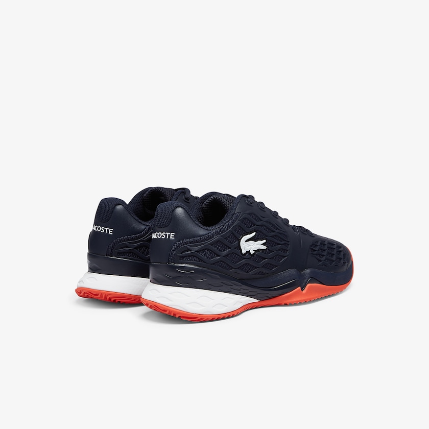 Women's Lacoste Navy / Red Sneakers LC Scale Roland Garros Textile BI2-81178M1