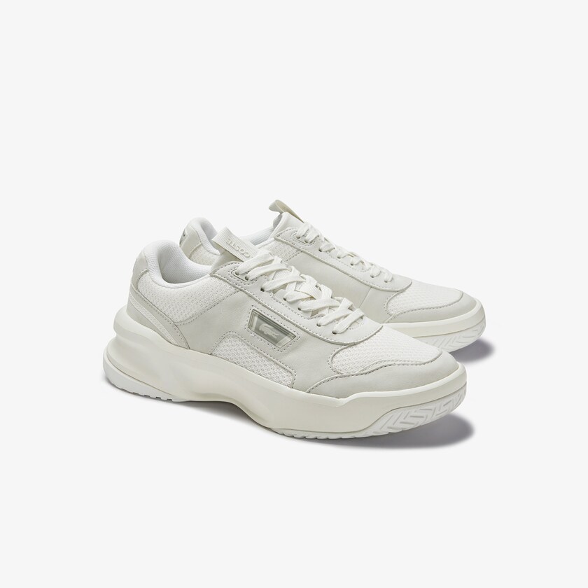 Women's Lacoste Off White / Off White Sneakers Ace Lift Colourblock Leather EU5-98819O5