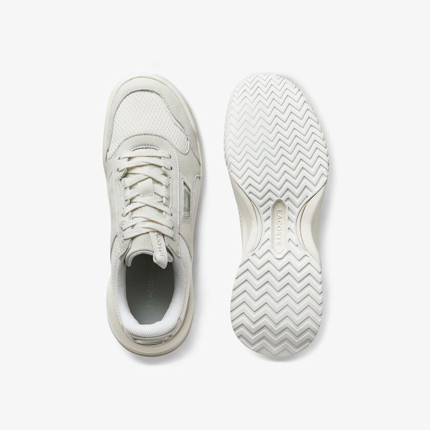 Women's Lacoste Off White / Off White Sneakers Ace Lift Colourblock Leather EU5-98819O5
