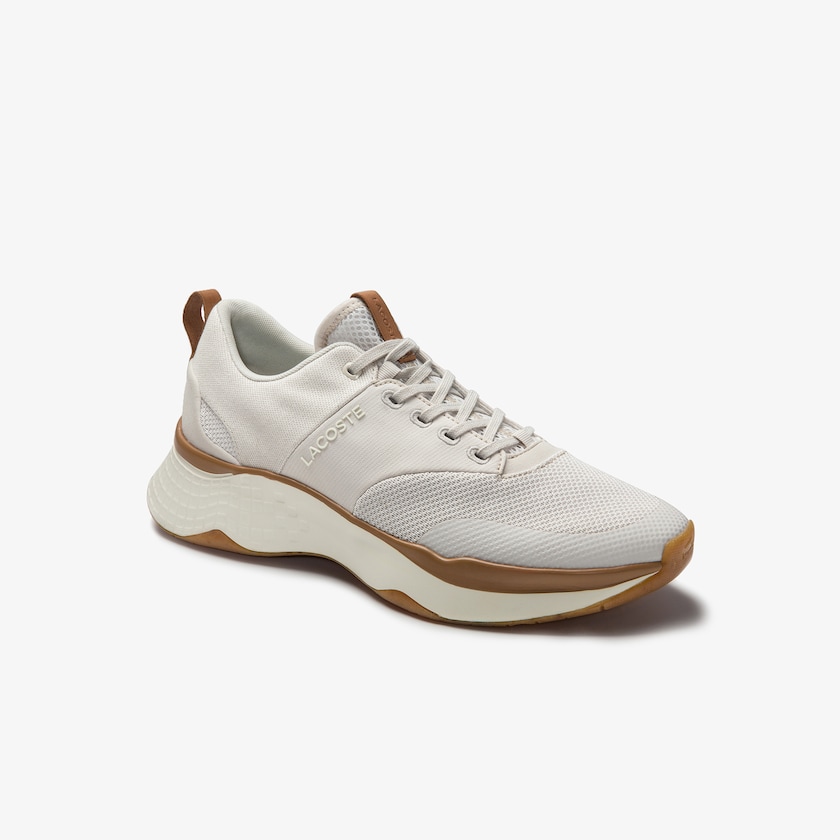 Women's Lacoste Off White / Off White Sneakers Court-Drive Plus Canvas and Synthetic LN9-97069P1