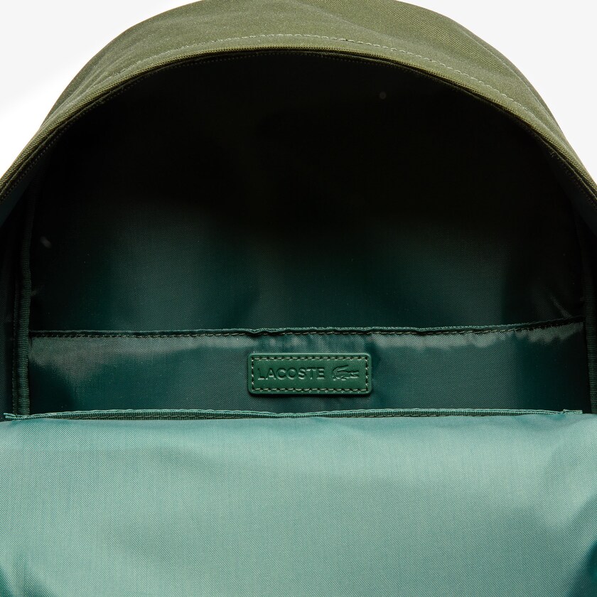 Men's Lacoste Olive Backpacks Neocroc L Patch Canvas EG1-62026U3