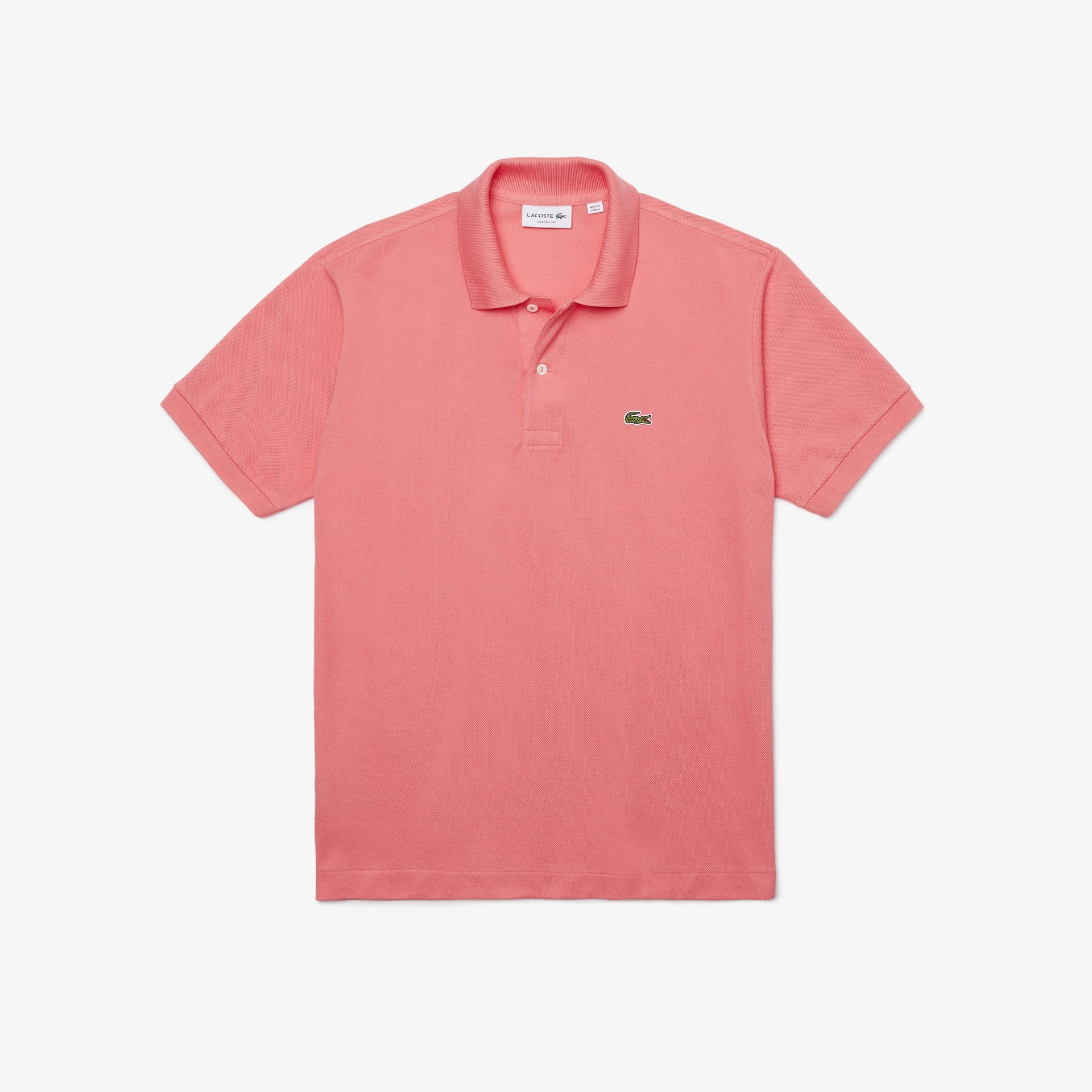 Men's Lacoste Pink Shirts Classic Fit L.12.12 Polo GA3-52145F8