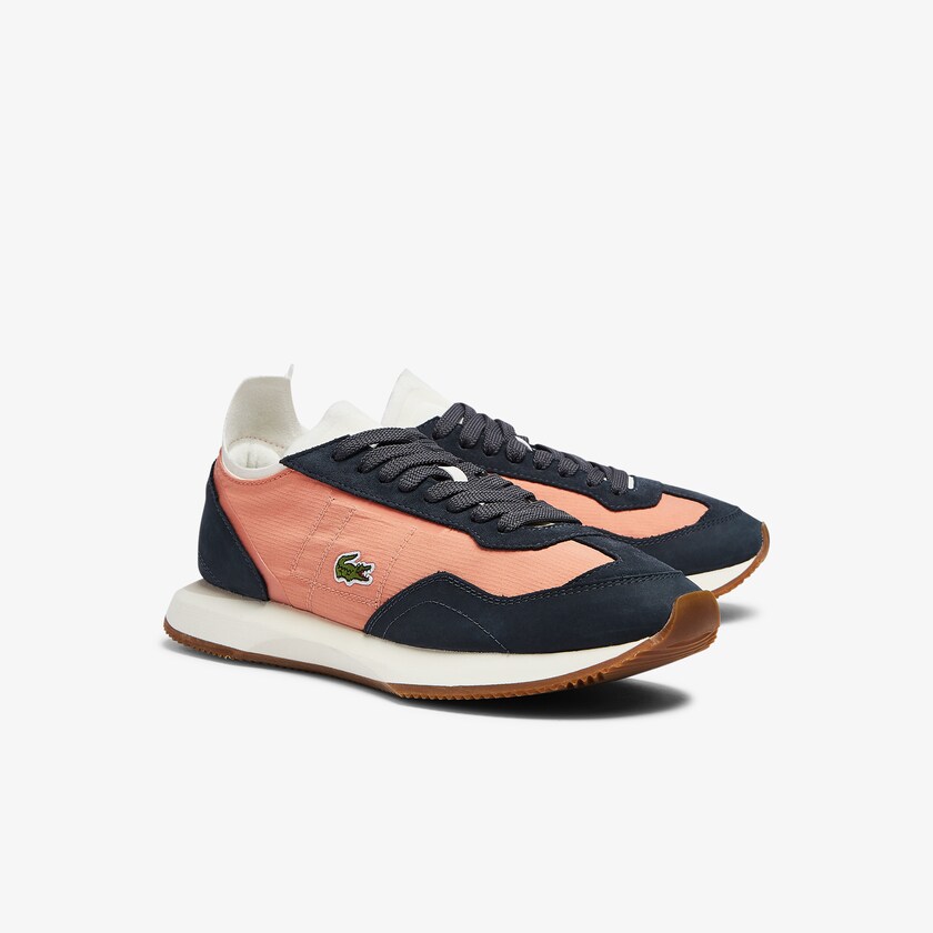 Women's Lacoste Pink / Off White Sneakers Match Break Sneaker ZM4-06730V7
