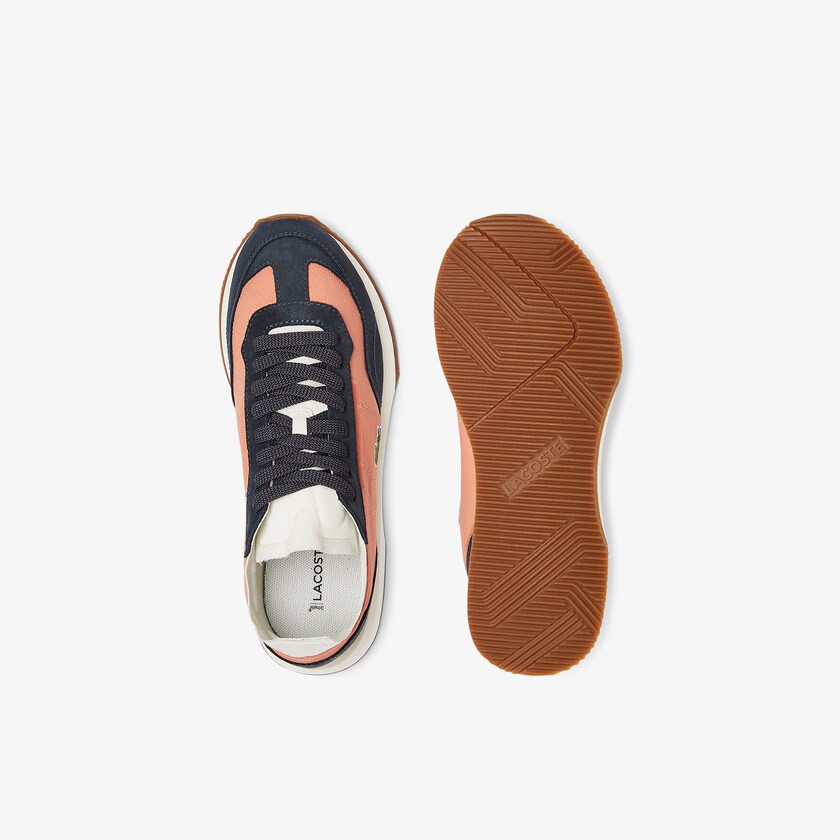 Women's Lacoste Pink / Off White Sneakers Match Break Sneaker ZM4-06730V7