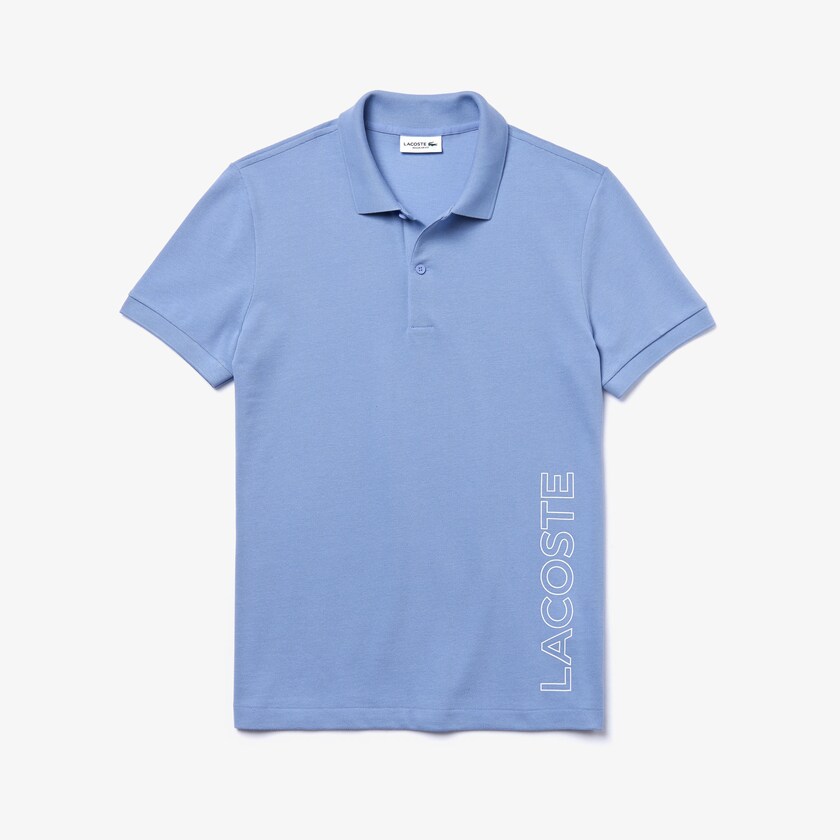 Men's Lacoste Purple Shirts Branded Cotton Polo DE4-43064U0