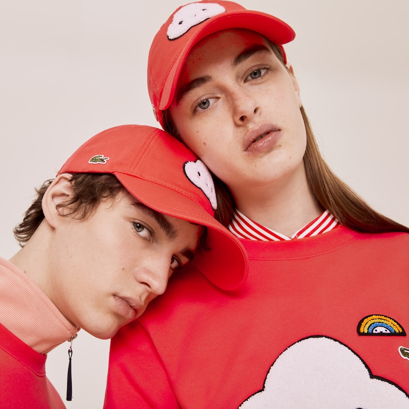 Men's Lacoste Red Caps x FriendsWithYou Cotton Print VP5-24932Y3