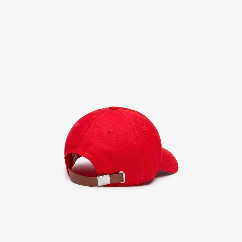 Men's Lacoste Red / Black Caps LIVE Signature Cotton CA0-08010X7