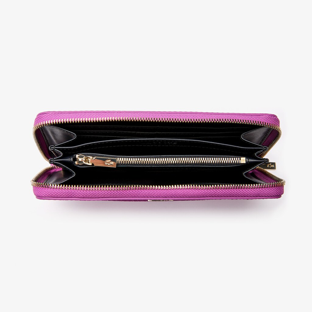 Women's Lacoste Rose Wallets Chantaco Leather 12 Card HM5-69546L5