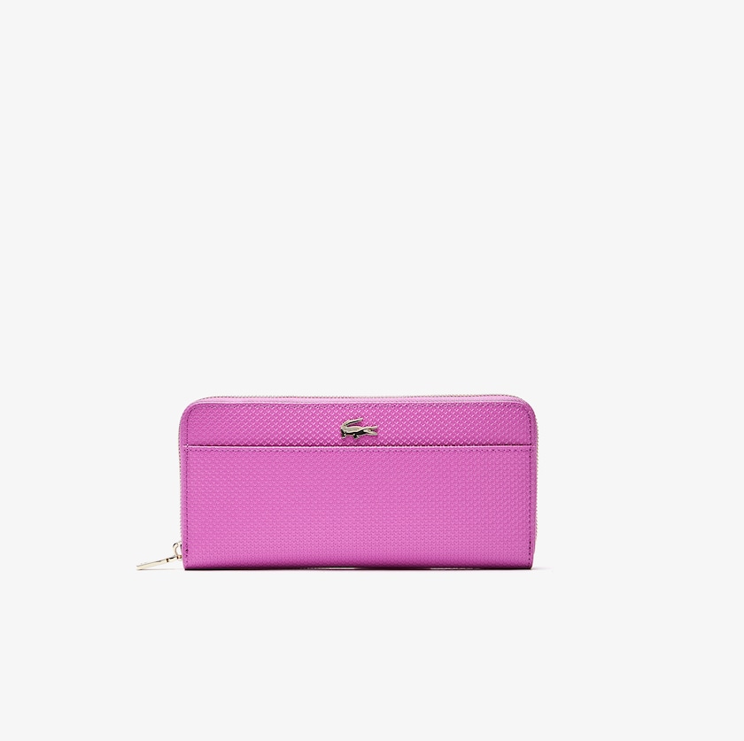 Women's Lacoste Rose Wallets Chantaco Leather 12 Card HM5-69546L5