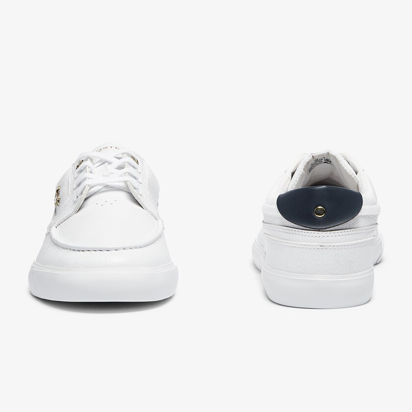 Men's Lacoste White Sneakers Bayliss Deck Leather JH7-21942F8