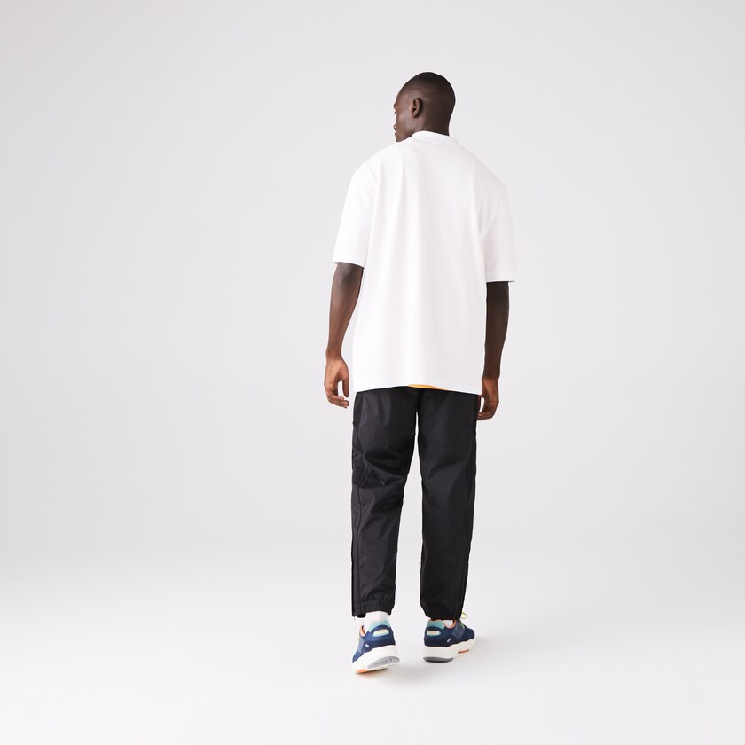 Men's Lacoste White Polo Shirts CONCEPTS Collaboration Relaxed XB8-14051X2