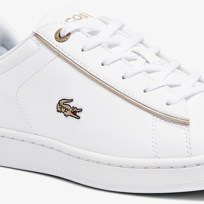 Kids' Lacoste White Sneakers Carnaby Evo Synthetic LE9-20542R0