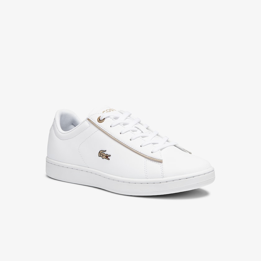 Kids' Lacoste White Sneakers Carnaby Evo Synthetic LE9-20542R0