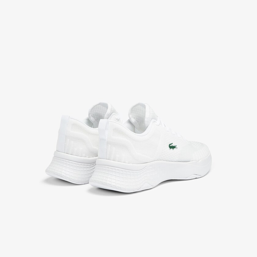 Men's Lacoste White Sneakers Court-Drive Fly Textile JI4-26092F7