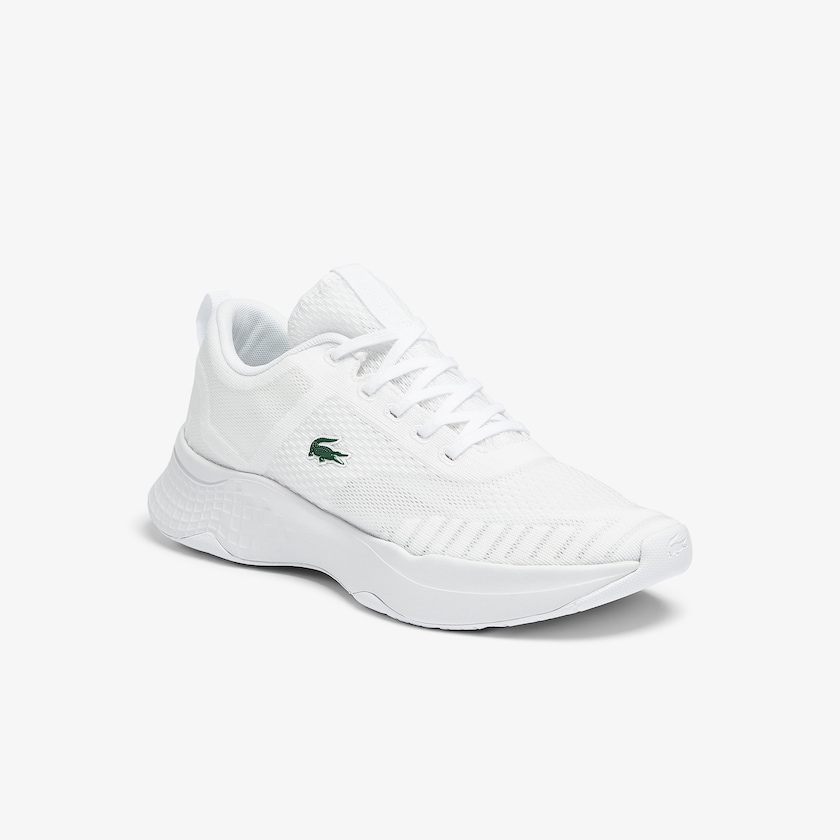 Men's Lacoste White Sneakers Court-Drive Fly Textile JI4-26092F7