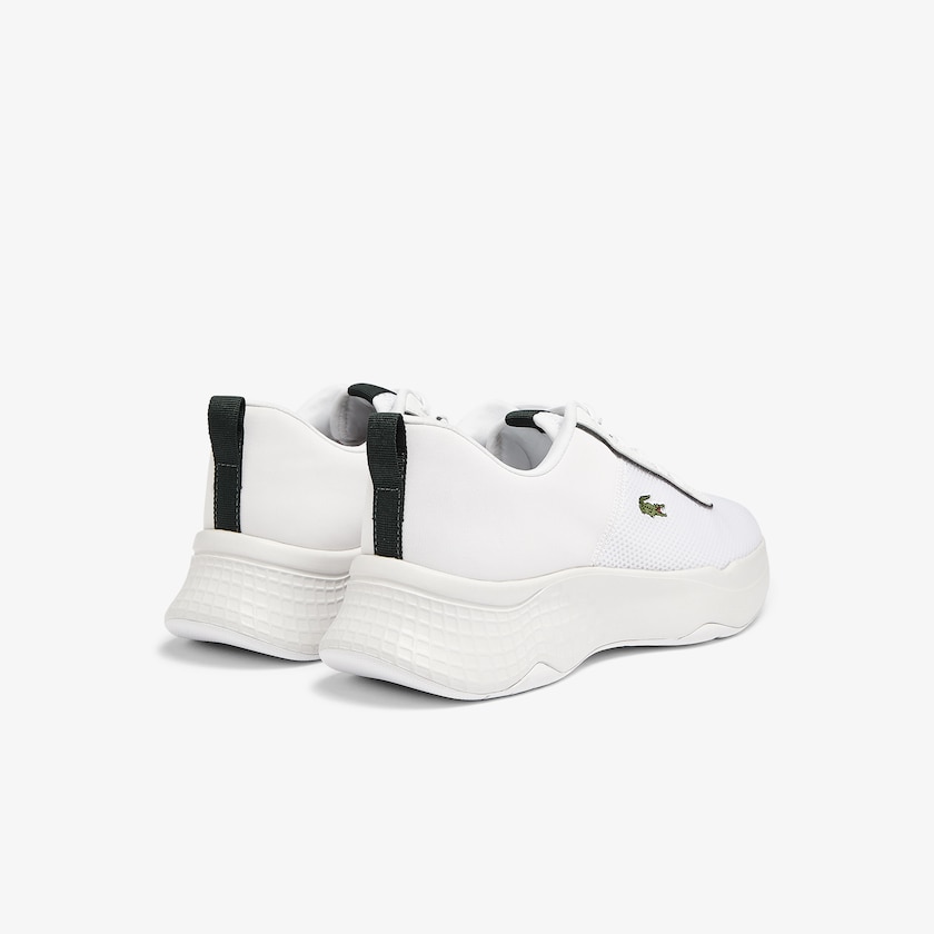 Kids' Lacoste White Sneakers Court-Drive Textile NR0-97409C4