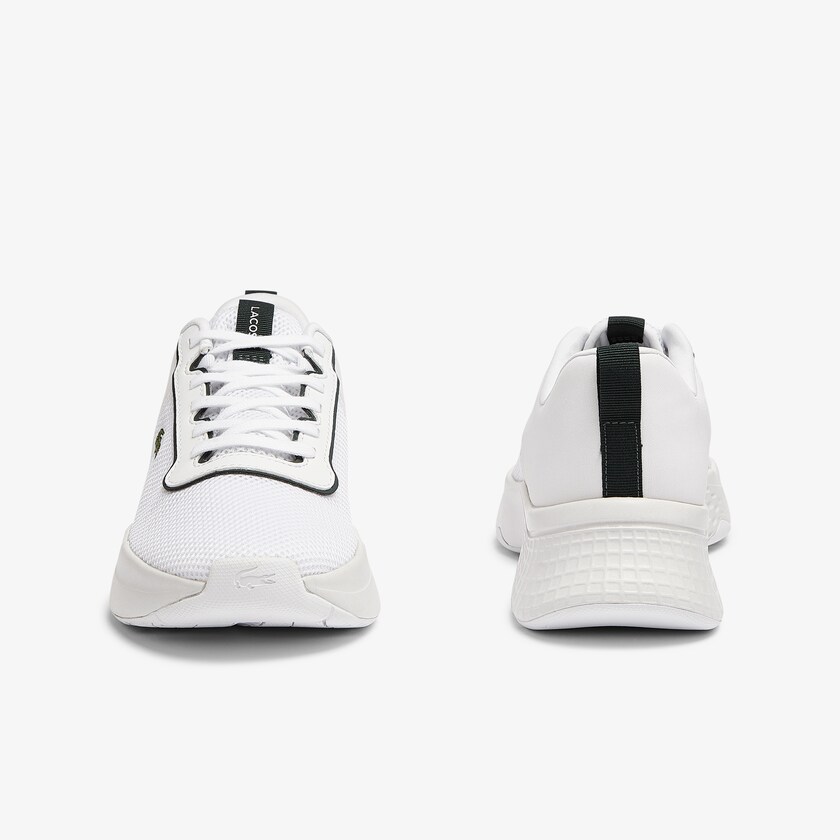 Kids' Lacoste White Sneakers Court-Drive Textile NR0-97409C4